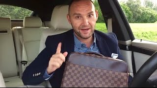Louis Vuitton - Porte Ordinateur Sabana Computer Case Review