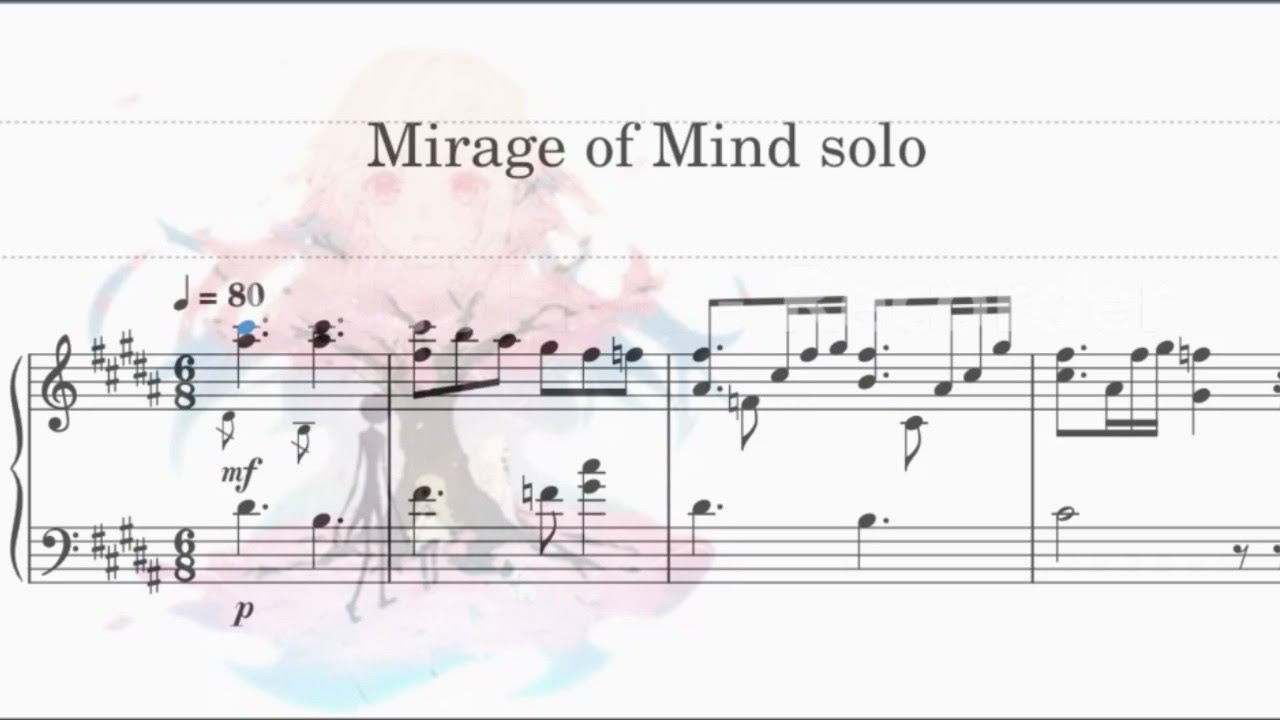 Spartiti Per Pianoforte DEEMO - Collezione Solo/Duetto Colonna Sonora Giapponese