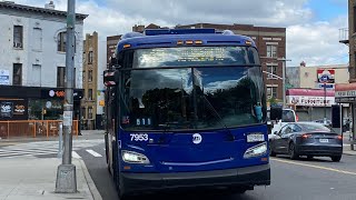 {1 STOP} 2022 XD40 #7953 B49 from Foster Avenue/Flatbush Avenue to Rogers Avenue/Foster Avenue