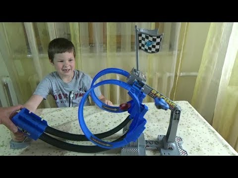 Игрушечная гоночная трасса. Собираю новую гоночную трассу. - YouTube