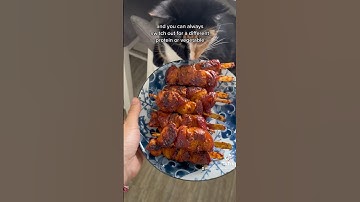 How to make chicken skewers