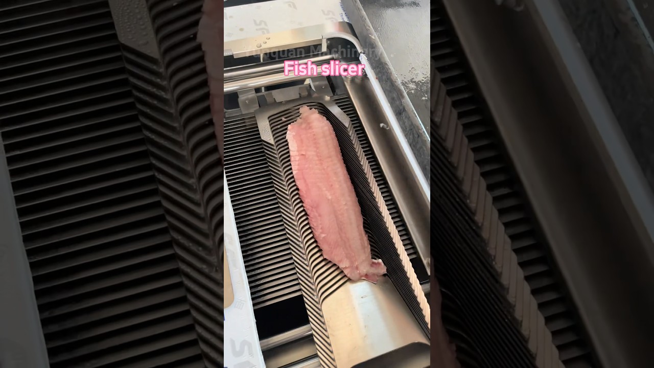 Sharp fish fillet machine 
