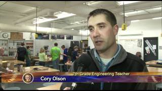 Forestview Middle School Stratosphere Balloon Club - Lakeland News at Ten - January 20, 2012.m4v