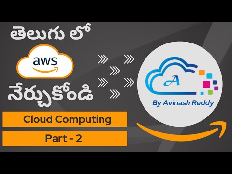 AWS in Telugu : Introduction to Cloud Computing -2 by AWS Avinash Reddy