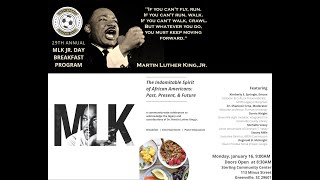 The 29th Annual Martin Luther King Jr. Breakfast Program