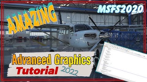 Msfs2020 *Advanced Graphics settings* Pixelated Clouds? Washed out look? Over Saturated? *PC & VR*