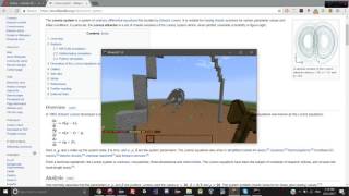 Lorenz Attractor in minecraft