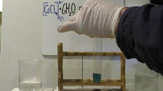 CoCl4 CoH2O6 LeChatelier