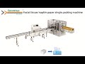 Ficial tissue single wrapping machine with high speed ZB300HG