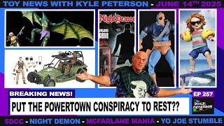Supersized Toy News For the Week of June 8th 2025! No Joes! No Powertown! No Problem?