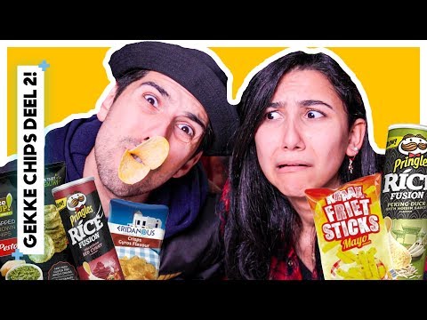 DE GEKSTE CHIPS SMAKEN PROEVEN DEEL 2! | Proefwerk