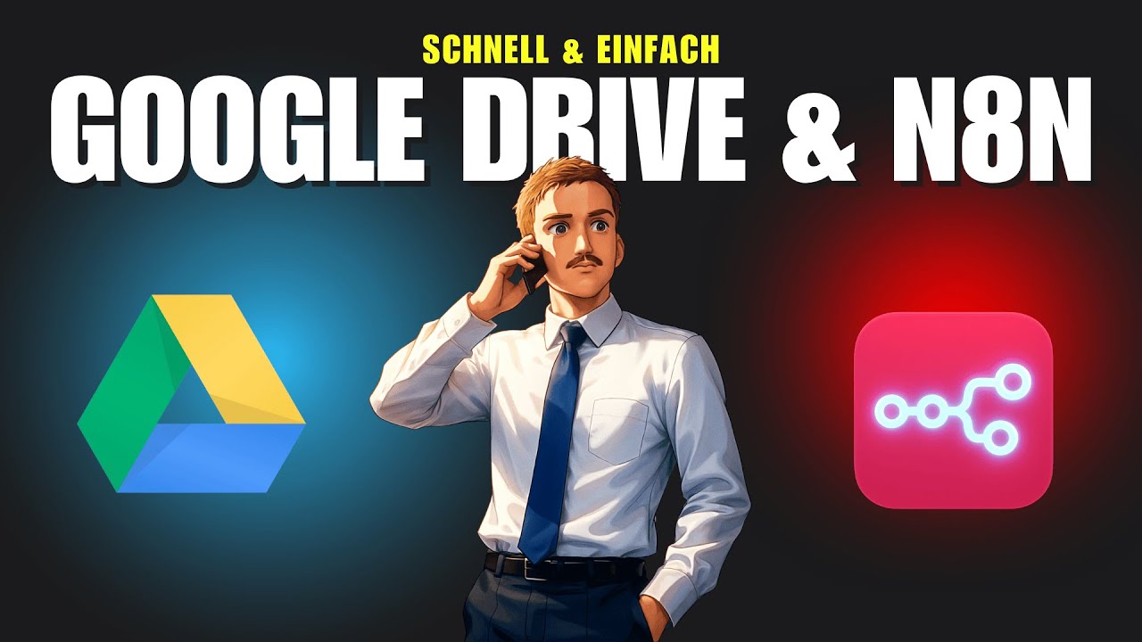 🔗 Google Drive mit n8n verbinden – so geht’s einfach & sicher