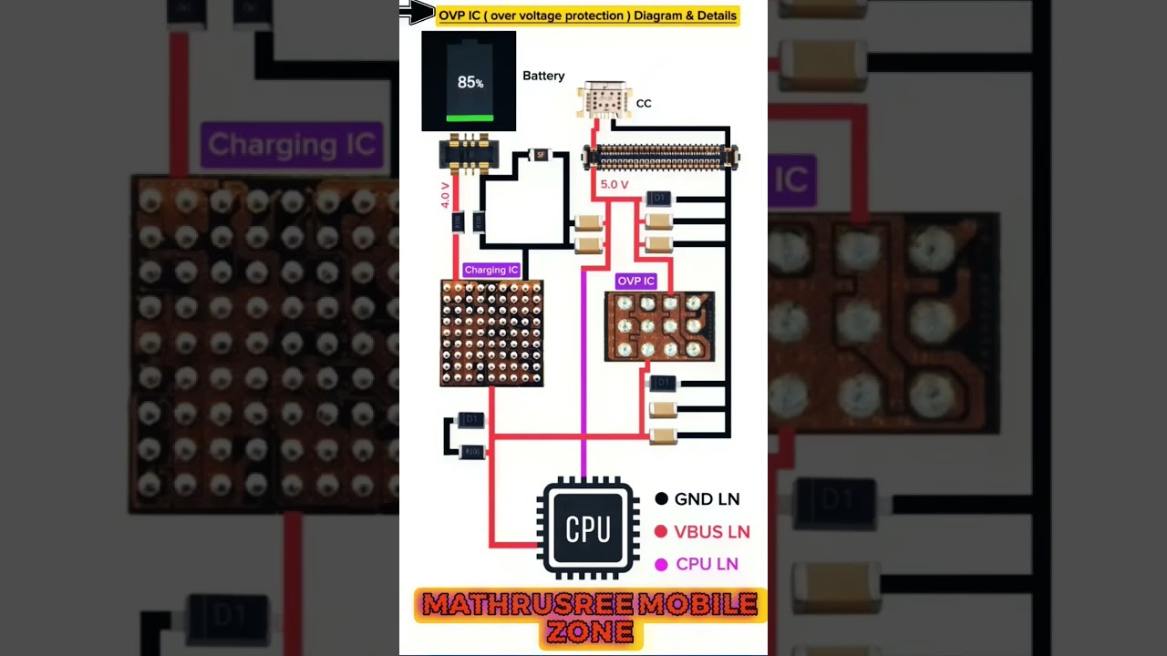 Mobile Repairing Charging circuit 