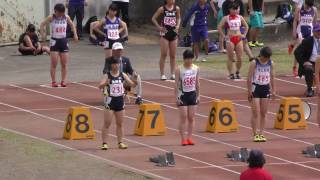 20170416春季記録会(桐生会場）女子100m5組