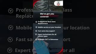 Cracked Back Glass Repair &amp; Replacement | Fast Auto Glass Service in Edmonton