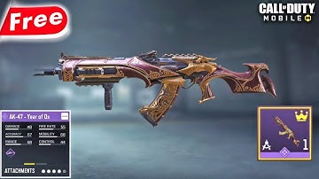 INSANE LUCK!Lunar New Crate | Ak-47 “Year of Ox” | COD Mobile |  CODM