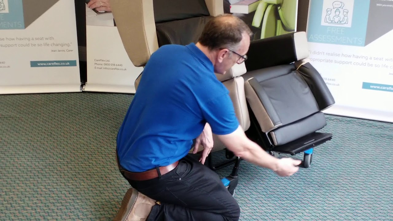 SmartSeat Operating Legrest and Footplate