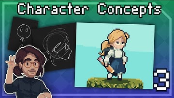 Pixel Art Class - Constructing a Character