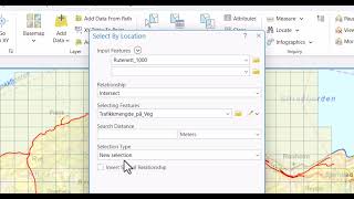 Select by Location in ArcGIS Pro