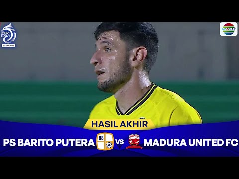 antatoto x JAYTOTO - Hasil Akhir Pertandingan - PS Barito Putera vs Madura United FC | BRI Liga 1 2024/25