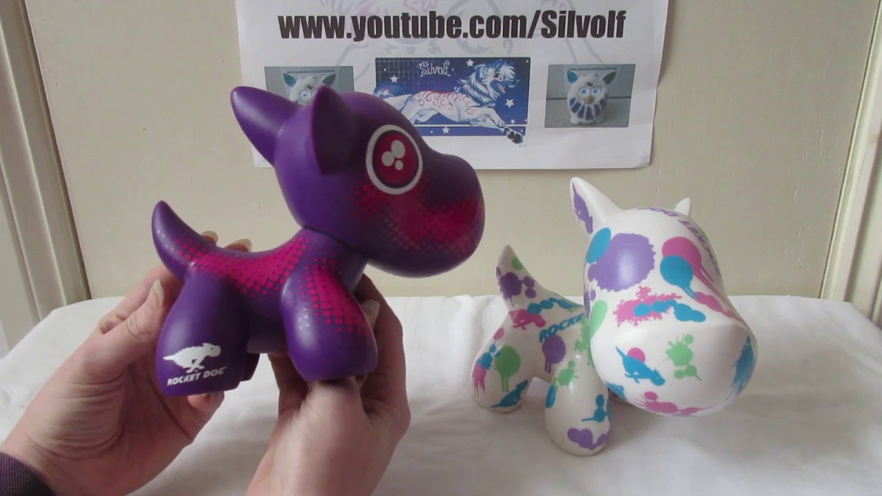 Rare Rocket Dog Vinyl Toys - YouTube
