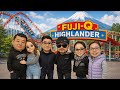 Dia de Fuji-Q Highlander com a turma do Sabor latino