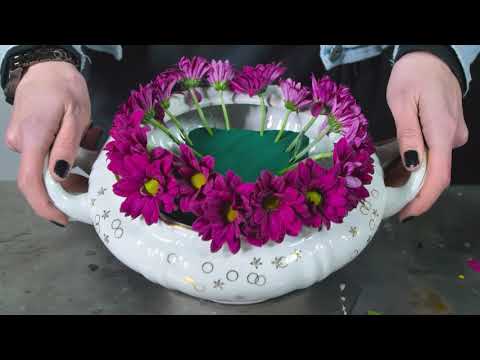 Video: Květinový Polštář