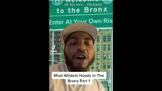 Most Wildest Hoods In The Bronx Before 2010 Part 1