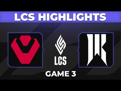 SEN vs SR Game 3 Highlights | LCS Summer 2026 | Sentinels vs Shopify Rebellion