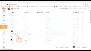 5  Create Staff Account Setting