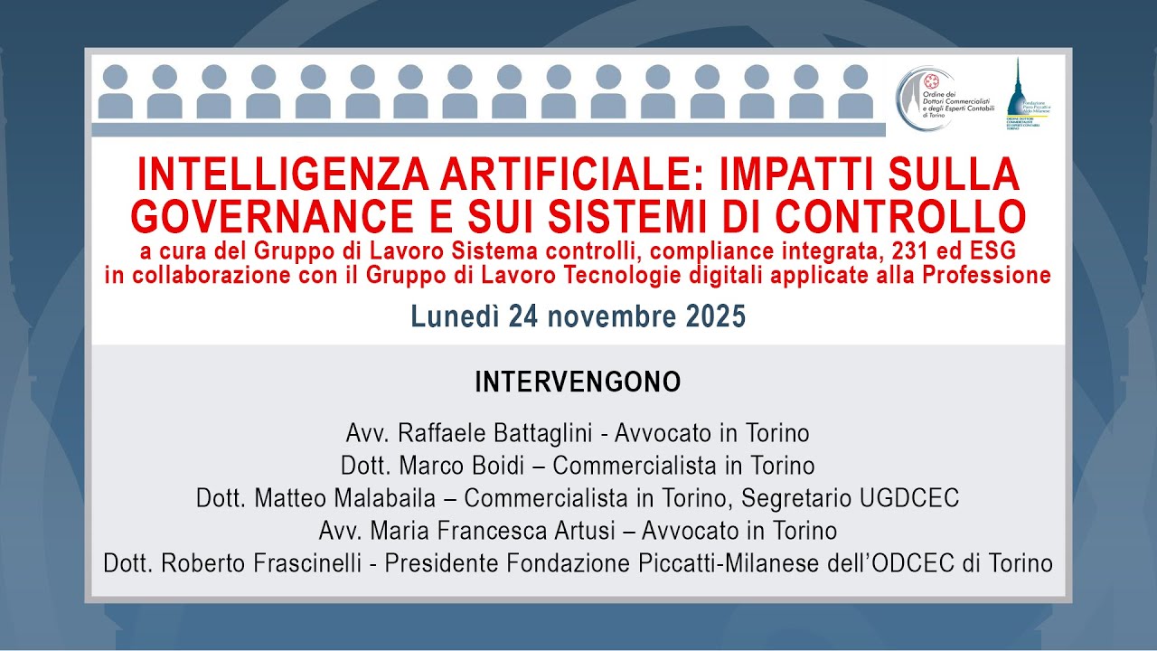 Intelligenza artificiale: impatti sulla governance e sui sistemi di controllo
