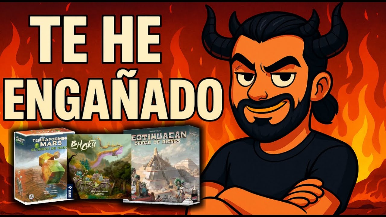 😈 9 Juegos de Mesa con los que te he ENGAÑADO