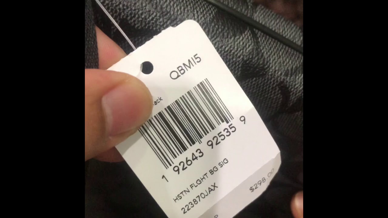 Coach Men Outlet Houston Flight Bag review YouTube