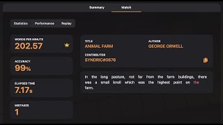 200 wpm on Keymash