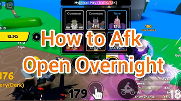 How to AFK open/fuse overnight on Mobile! Anime fighters simulator