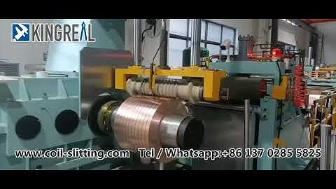 How does the high precision copper coil slitting machine work? Slitting Machine Operation