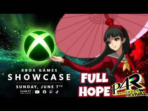 Persona 4 Revival Coming AT Xbox Games Showcase June 7th 2026! NOW OR NEVER!