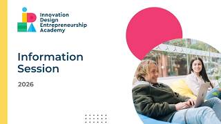 IDEAcademy Info Session: March 2026