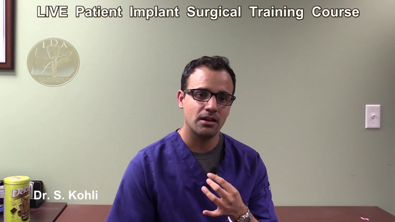 LIVE Patient Implant Training Course Dr. Lastimado AIC Implant Course for dentists testimonial