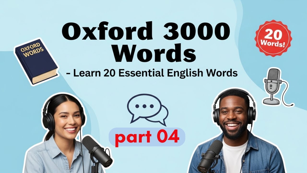 Oxford 3000 Words You MUST Know (Part 3) | English Listening - Build ...