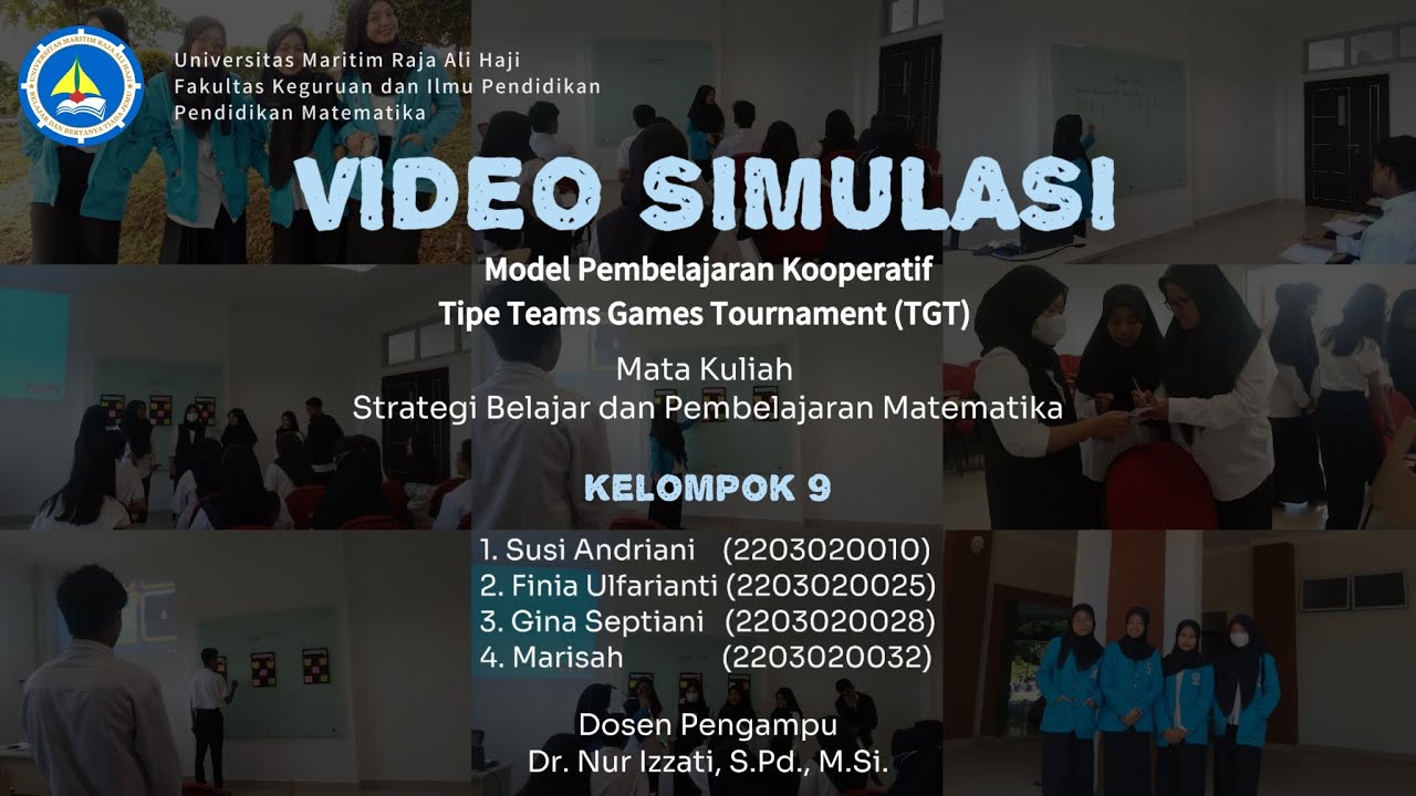Model Tgt VIDEO SIMULASI MODEL PEMBELAJARAN KOOPERATIF TIPE TEAMS GAMES ...
