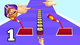 Sushi Craft - Gameplay Walkthrough Part 1 All Levels 1-20 (Android,iOS) screenshot 5