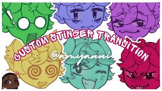 Custom Animated Stinger Transition | VGen Comm | @amYanni