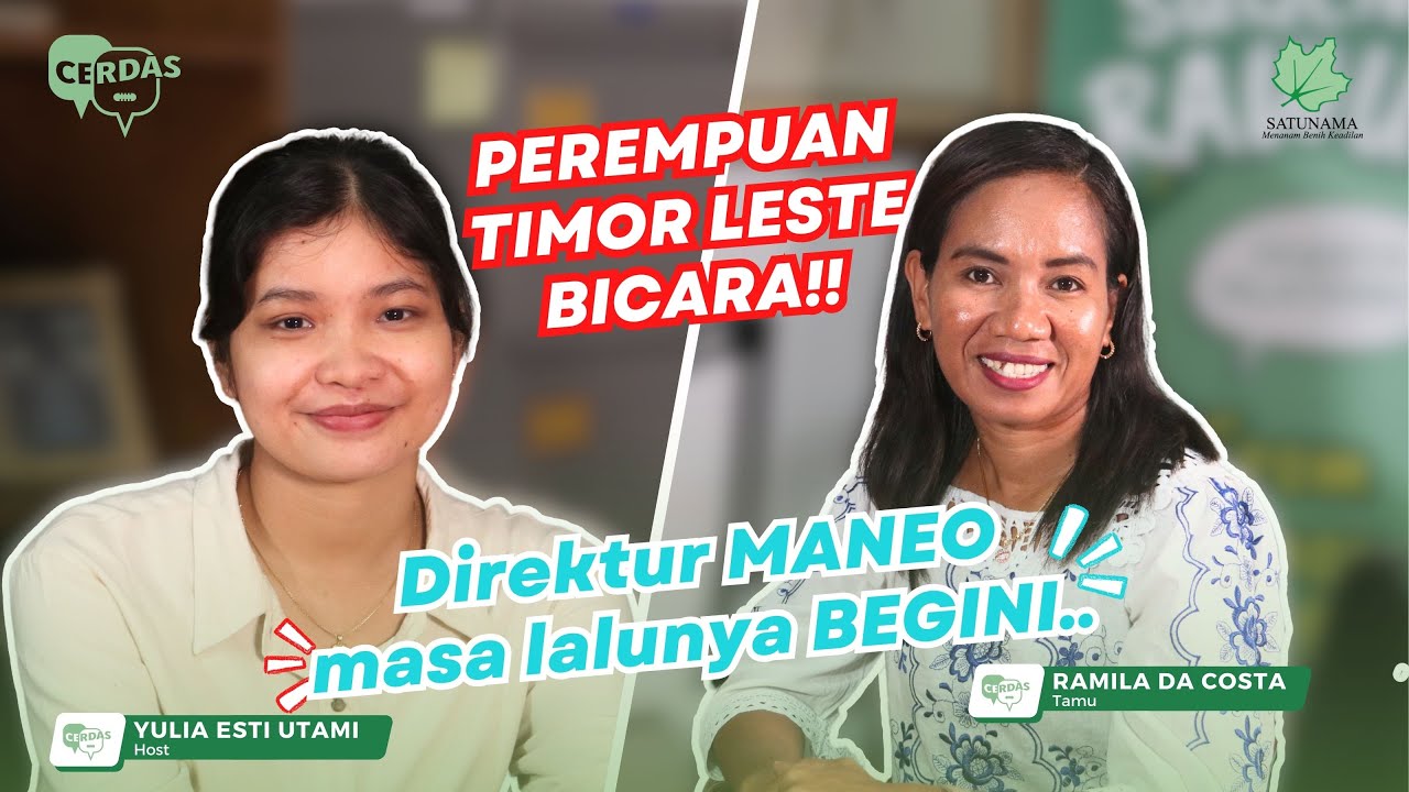 Perempuan TIMOR LESTE Bicara!! | Direktur MANEO masa lalunya BEGINI..#podcast #timorleste #aktivis