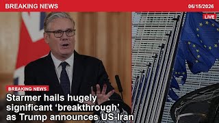 News recap: Eu welcomes us-iran agreement and calls for lasting peace #iran #trump #war #hormuz