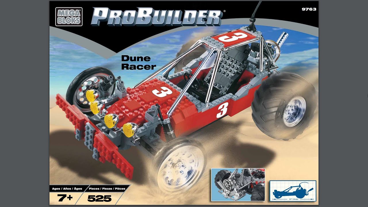 Dune Racer 9763 Instructions Probuilder Mega Bauanleitung 9763 