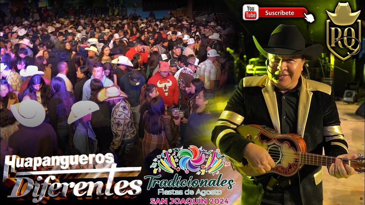 LLeno total en San Joaquin Qro con Los  Huapangueros Diferentes