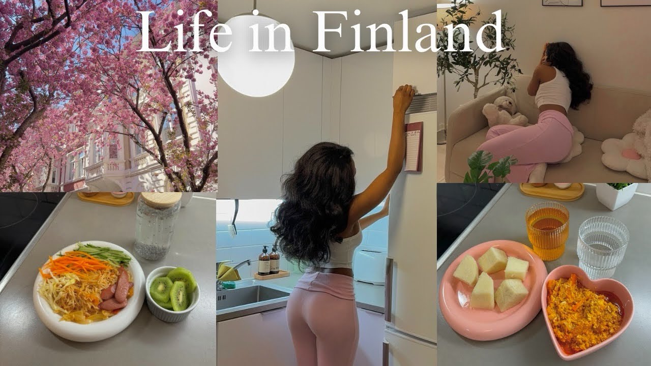Days in my life in Finland | Living alone diaries | New home 🏠| Date with boyfriend | Home cooking🌸
