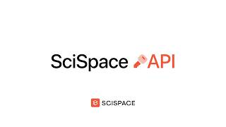 Introducing SciSpace API