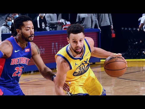 Steph Curry Deep 3s Dominates Pistons! 2020-21 NBA Season
